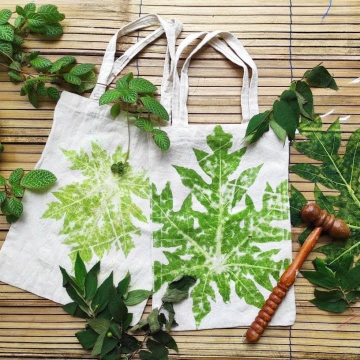 Pesona Ecoprint: Mengubah Daun Gugur Menjadi Karya Fashion Eksklusif